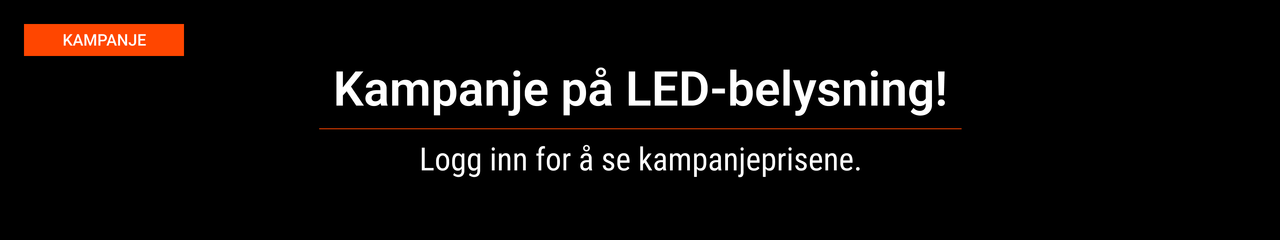 Kampanje statisk LED-belysning